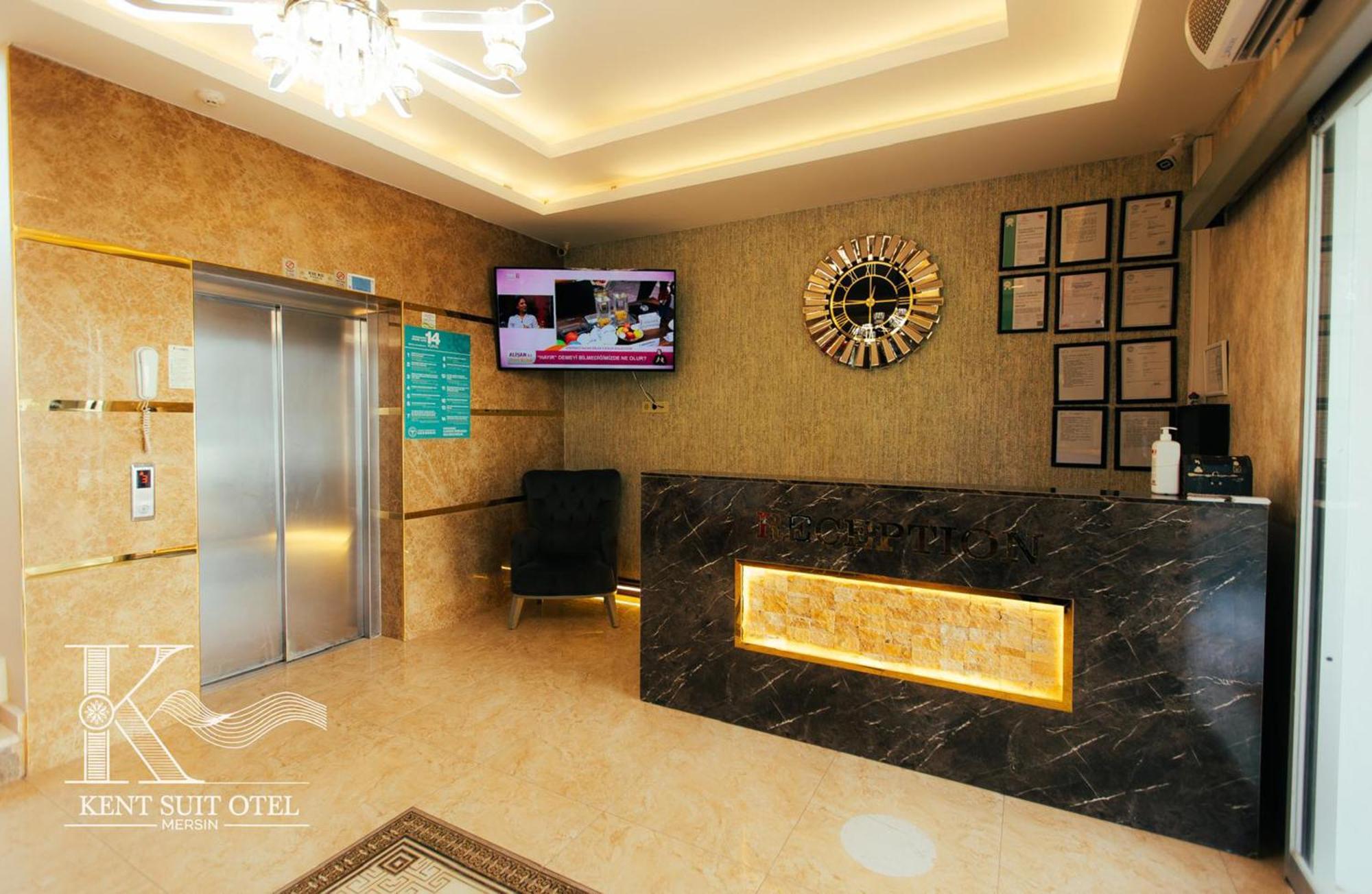 Mersin Kent Suit Hotel Mezitli Exterior photo